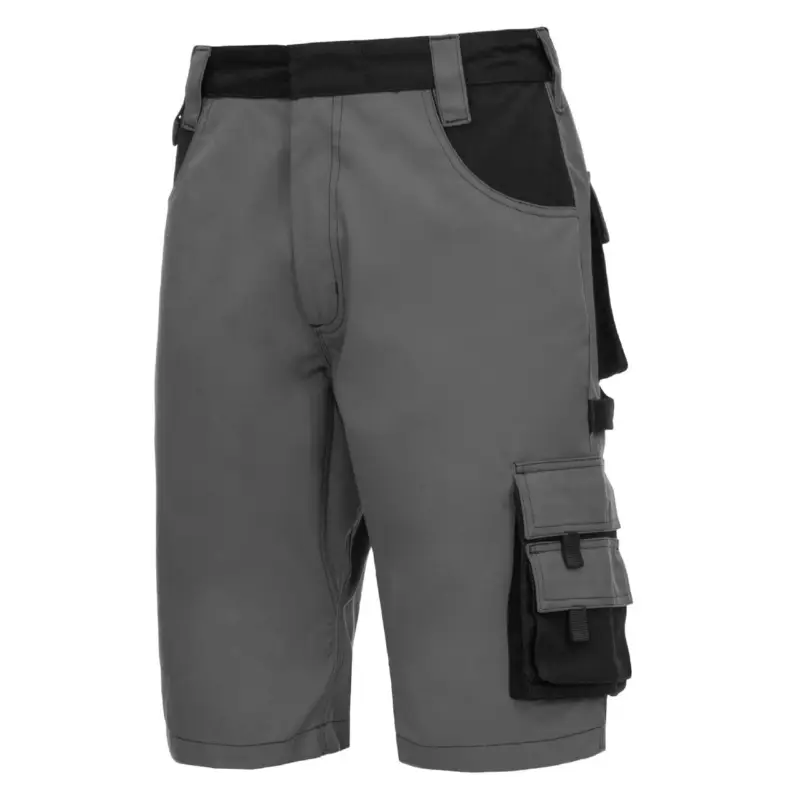 Nitras Motion Tex Plus - Kurze Hose grau/schwarz, 46 Rabatt