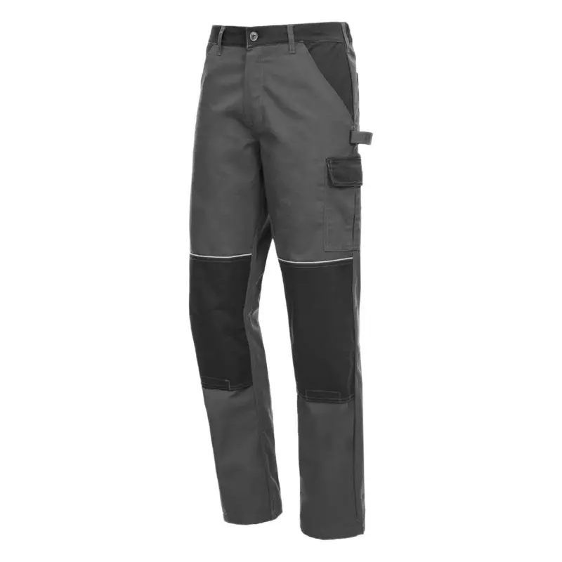 Abverkauf Nitras Motion Tex Light - Bundhose grau/schwarz, 46