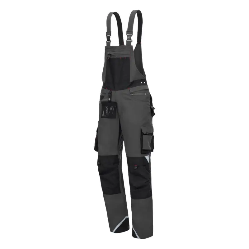 Nitras Motion Tex Pro FX - Latzhose grau/schwarz, 58 Neu Im Sortiment