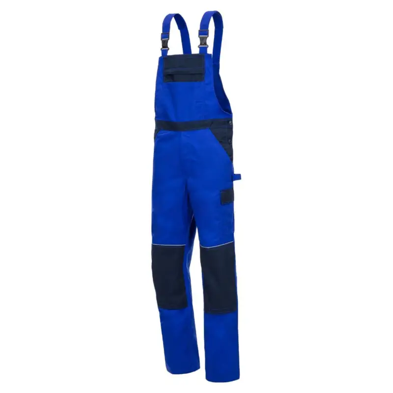 Nitras Motion Tex Light - Latzhose königsblau/marineblau, 60 Schneller Versand