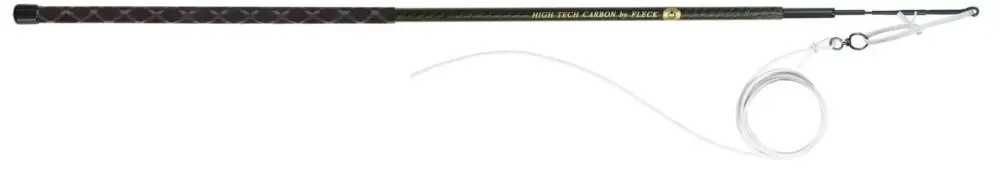 Fleck Longierpeitsche Pocket schwarz, 250 cm Top-Preis