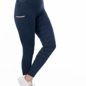 RIDING WORLD Reitleggings Agadir Kids marineblau, 8 Jahre Preiswert