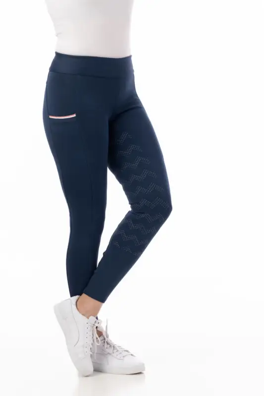 RIDING WORLD Reitleggings Agadir Kids marineblau, 8 Jahre Preiswert