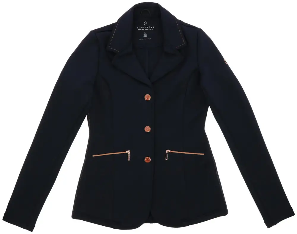 Equithème Turnierjacket Athens marineblau, 40 Direkt Vom Hersteller
