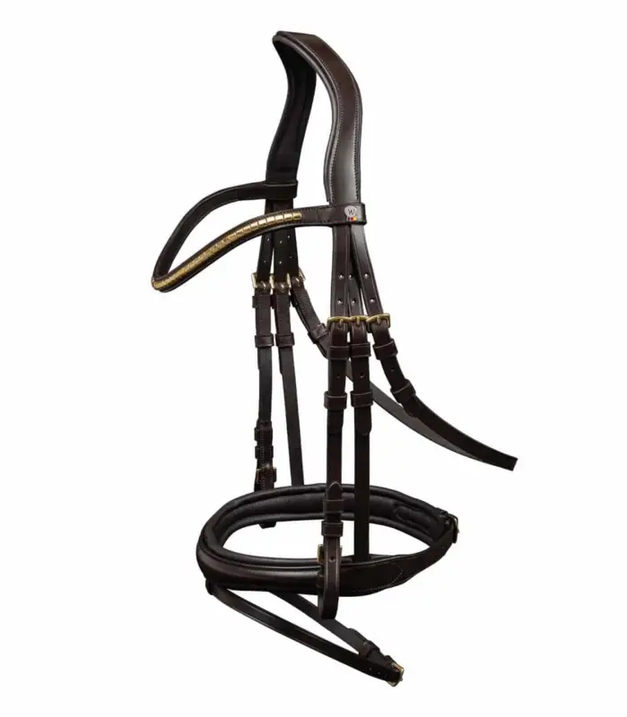Waldhausen X-Line Trensenzaum Clincher schwarz, WB Preiswert
