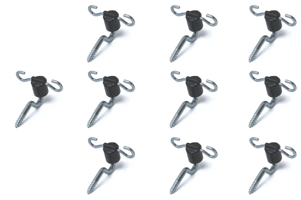 Neue Ware Göbel Torgriffisolator feste Haken - 10 Stück
