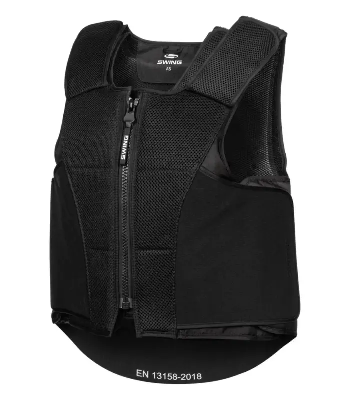 Waldhausen Bodyprotektor P24 Max, Kinder schwarz, KXXS Markenprodukt