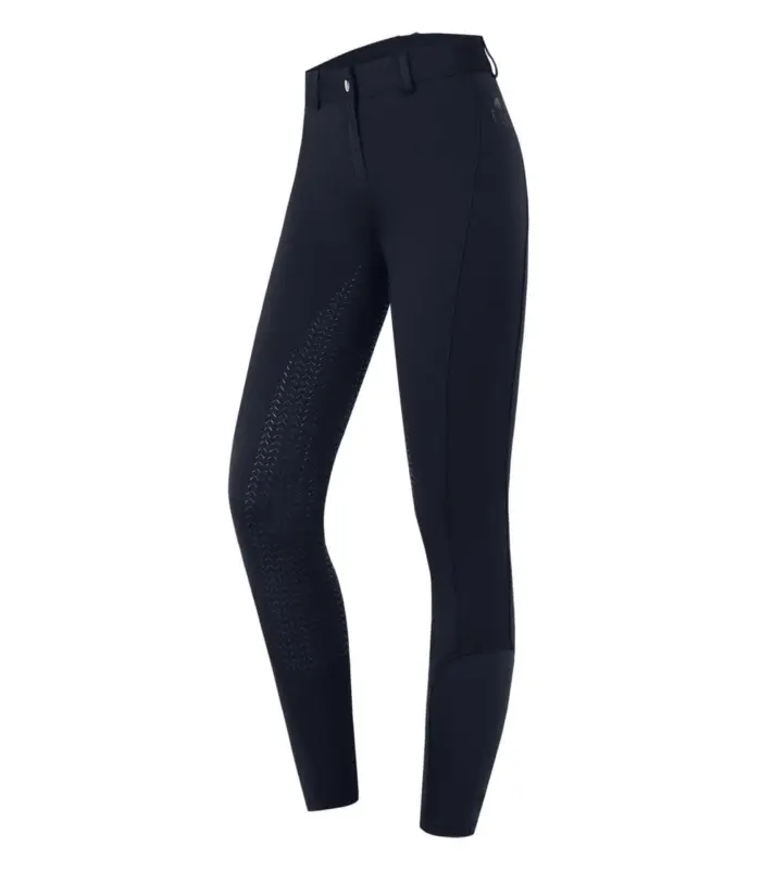 Geprüft ELT Reithose Essential Silikon Kids tiefblau, 116