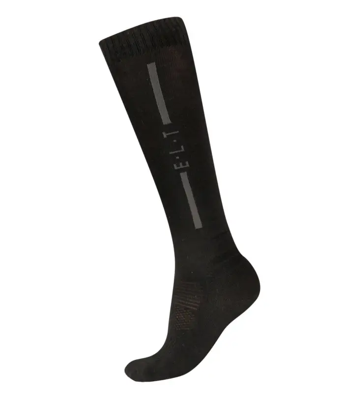 Beliebt ELT Reitsocken Merino Unisex schwarz, 43-46