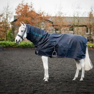 Horseware Rambo Mack in a Sack navy/burgund, XL (155 - 165cm) Abverkauf