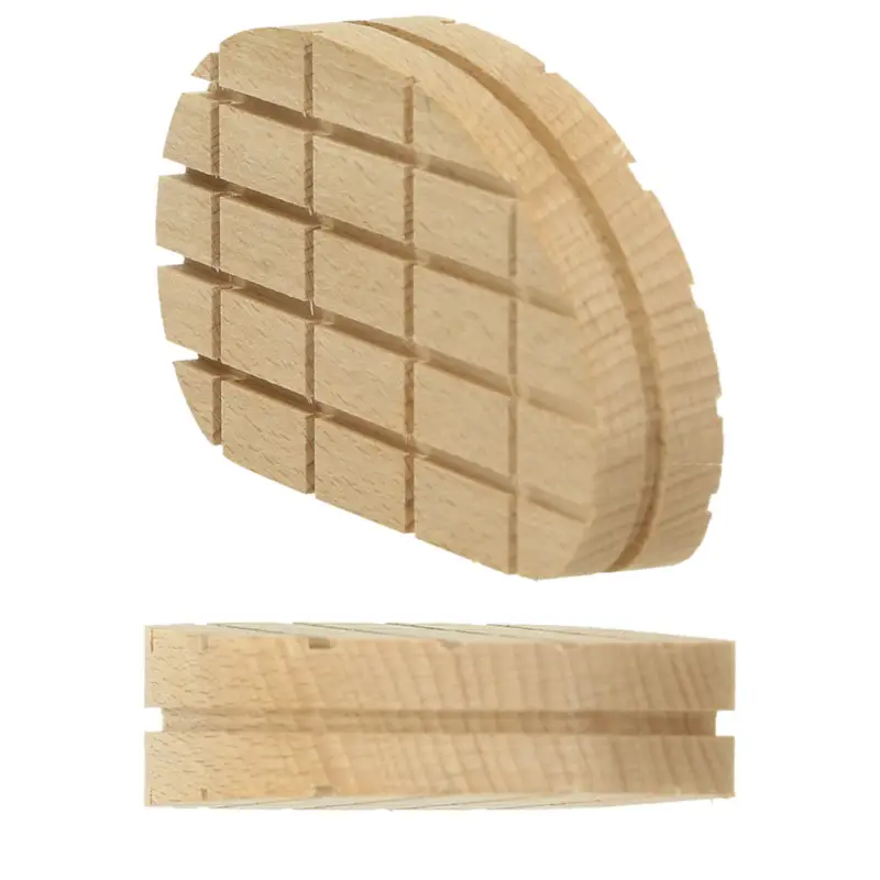 Bestpreis WAHL-Hausmarke Holzklotz - 110 mm - abgeschrägt