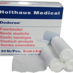 Echt Holthaus DEDERON-Fixierbinde 8cm x 4m - 20 Stück