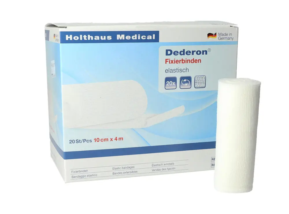 Holthaus DEDERON-Fixierbinde 10cm x 4m - 20 Stück Schnäppchen