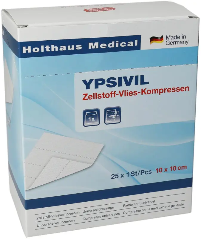 Saisonangebot Holthaus YPSIVIL - Wundkompressen 10cm x 10cm