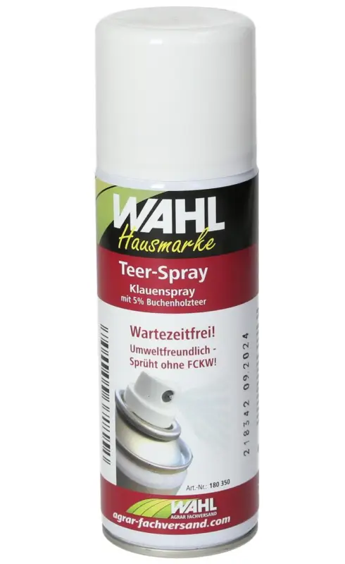 WAHL-Hausmarke Teer-Spray Klauenspray 200 ml Expressversand