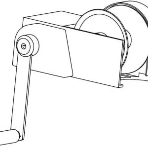 Rosensteiner Hinterfußwinde 950kg, Handbetrieb Super-Preis