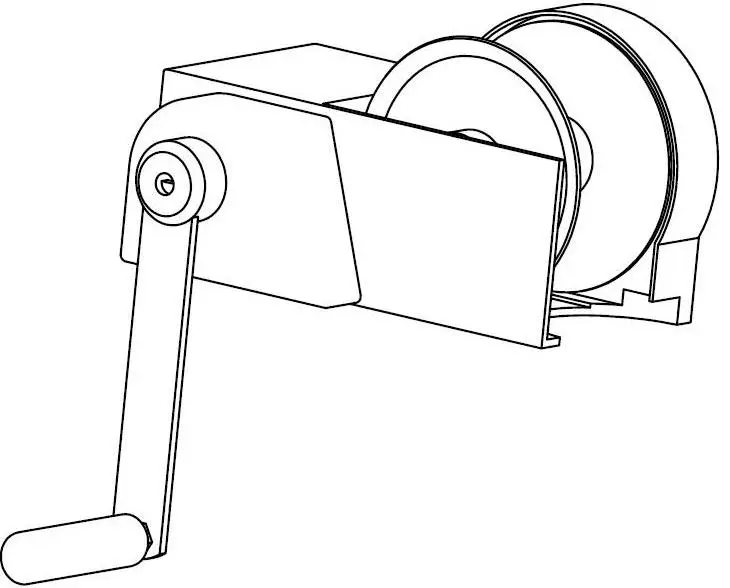 Rosensteiner Hinterfußwinde 950kg, Handbetrieb Super-Preis