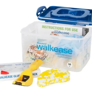 Markenware Shoof Walkease mittel, gelb, 10er-Pack