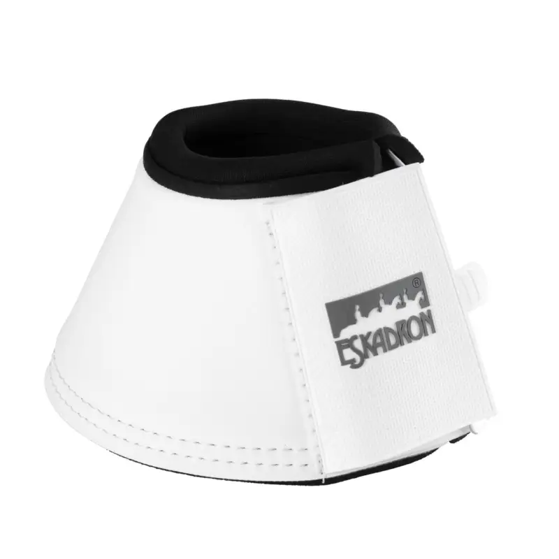 Neue Ware Eskadron Hufglocken Kunstleder Allround weiß, L
