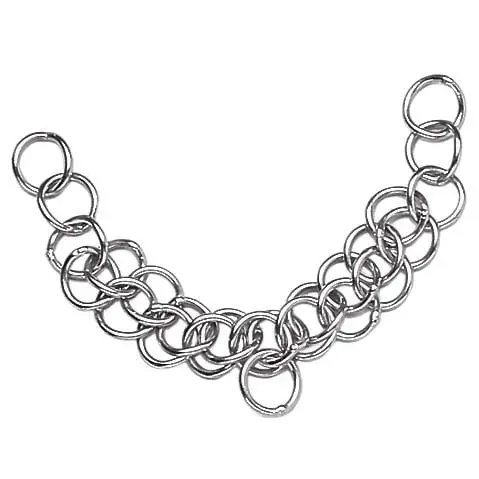 Waldhausen Kinnkette, Edelstahl, 24 cm Neu