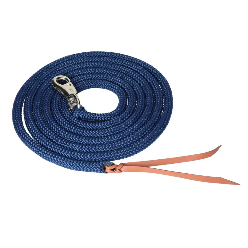 Führstrick Westernrope mit Bullhaken royalblau Günstig