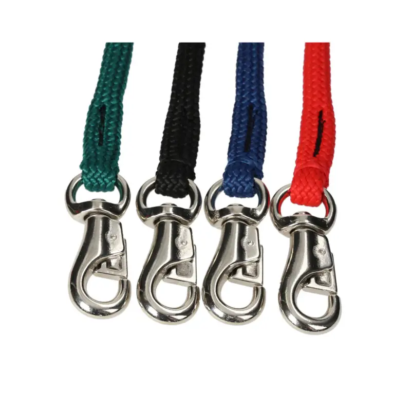 Führstrick Westernrope mit Bullhaken rot Must-Have
