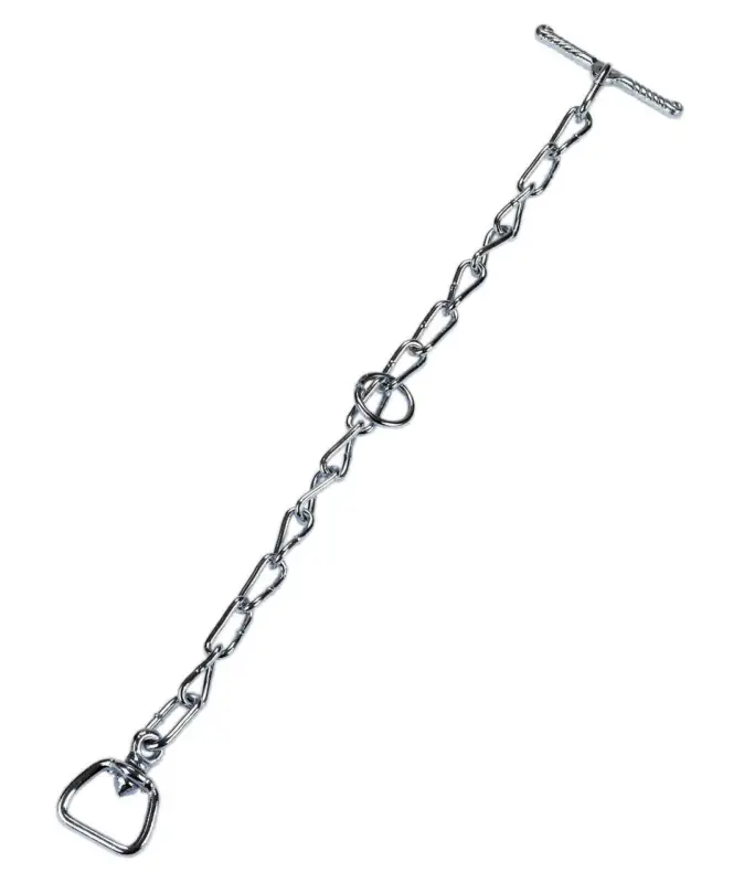 Kerbl KETTE 5mm - mit Drehwirbel und Knebel Sonderaktion