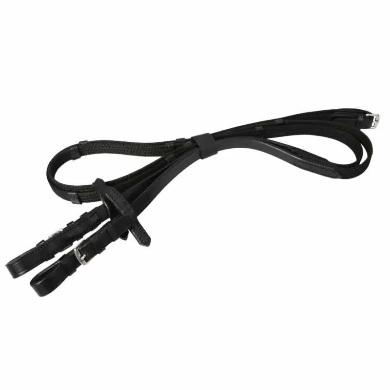 Gurtzügel Standard schwarz, Full = Warmblut Zertifiziert
