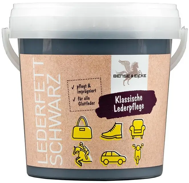 Neu Im Sortiment Bense & Eicke Lederfett 1000 ml schwarz