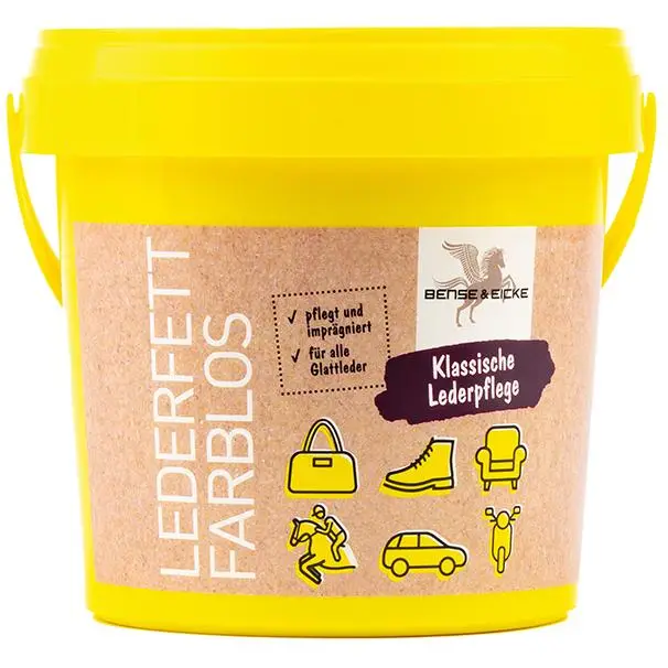 Bense & Eicke Lederfett 500 ml farblos Neu Im Sortiment
