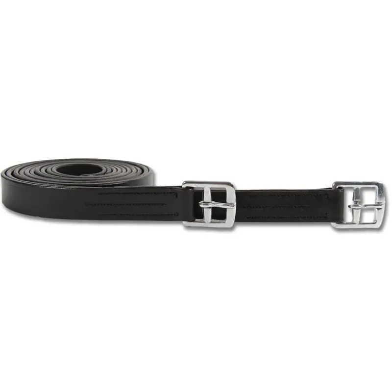 Steigbügelriemen schwarz, 145 cm Knallerangebot
