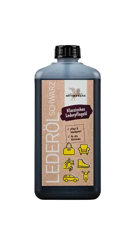 Bense & Eicke Lederöl 500 ml schwarz Highlight