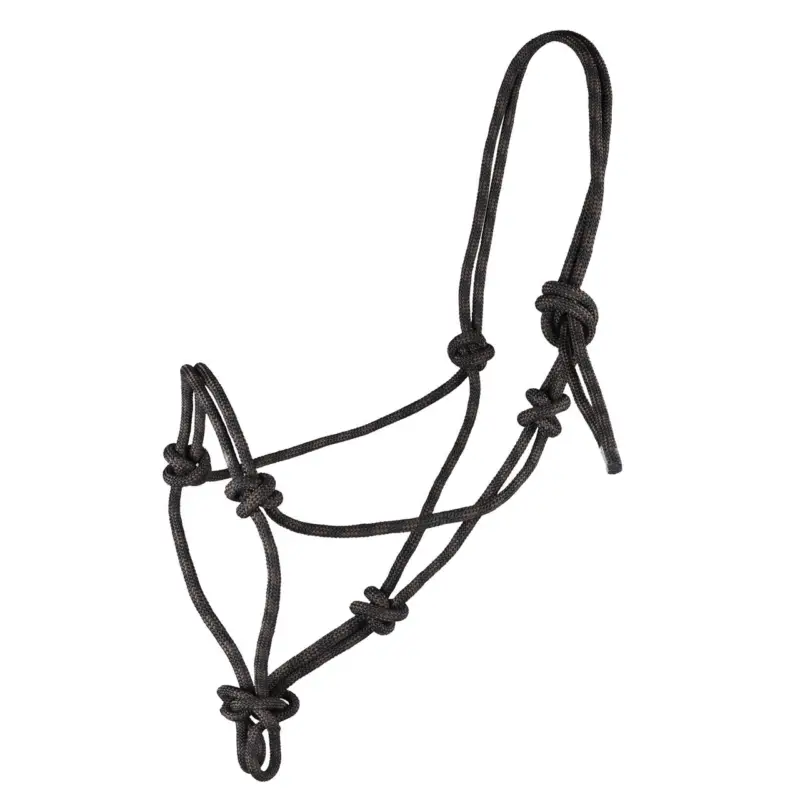 Waldhausen Knotenhalfter bunt braun/schwarz, Pony Mega-Angebot