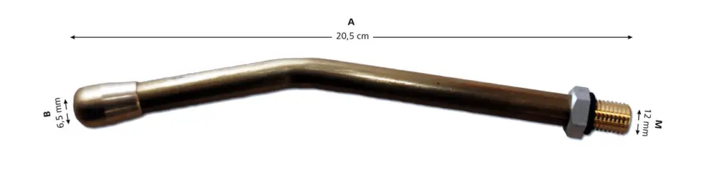 Sonderaktion génia Messingkanüle 18cm, f. Rinder