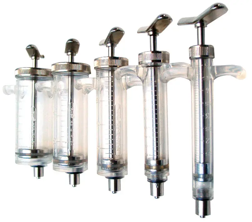 Markenware génia METALPLEX - Nylon-Dosierspritzen mit Luer-Lock Ansatz 5 ml