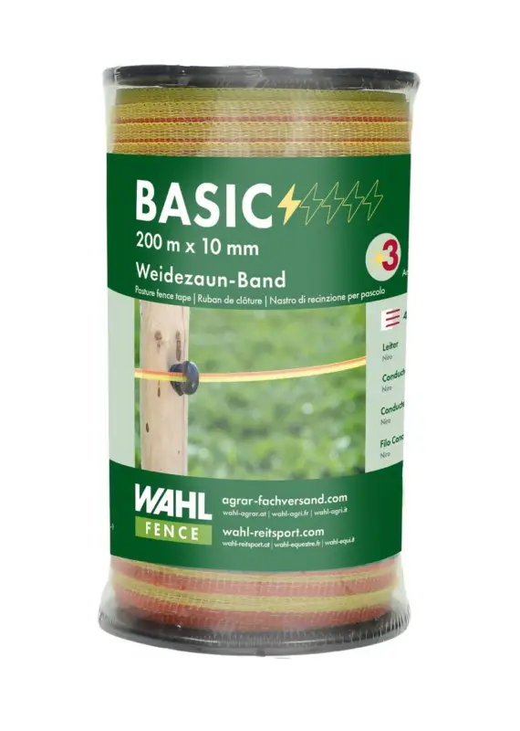 Billig WAHL-FENCE Weidezaunband - BASIC - 10 mm / 200 m