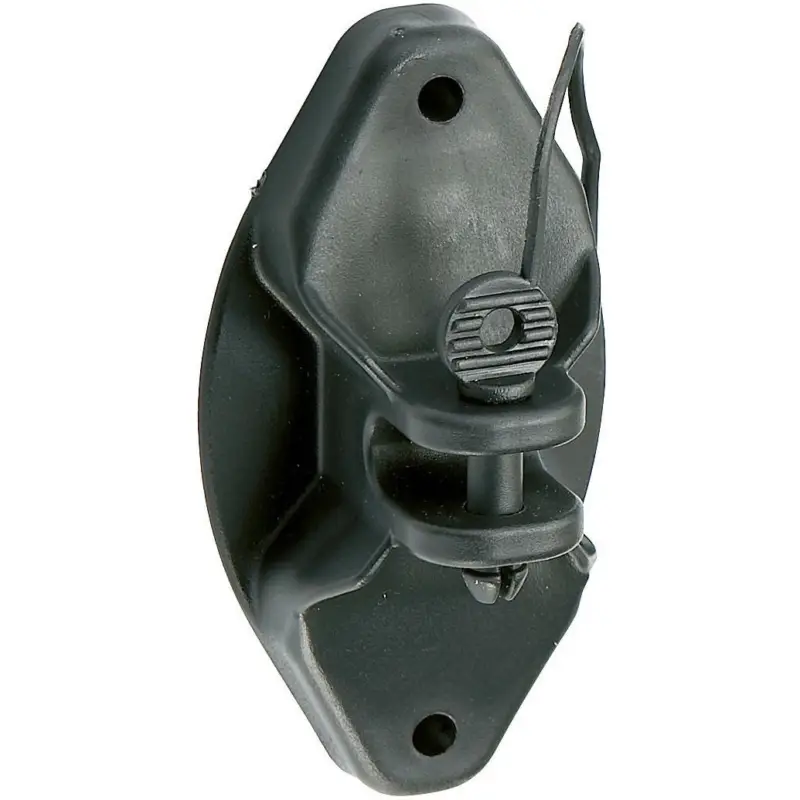 AKO PIN-LOCK ISOLATOR für Holzpfahl, schwarz Highlight