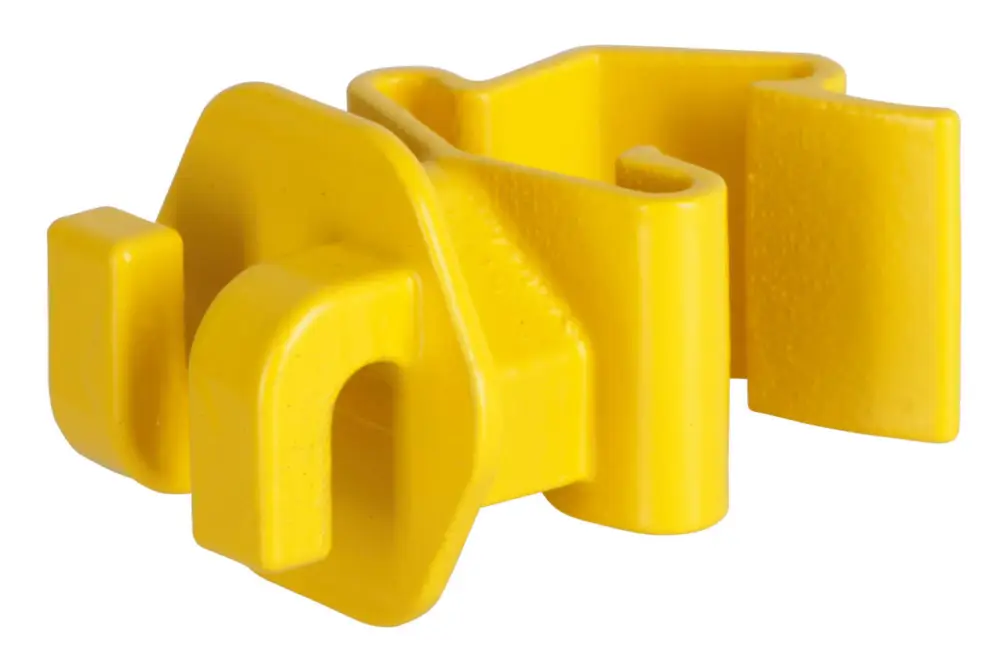 AKO T-Pfosten Seil-/Litzenisolator 25 Stück gelb Knallerangebot