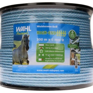 Bestseller WAHL-FENCE Weidezaunseil - HIGH END - 6mm / 300m