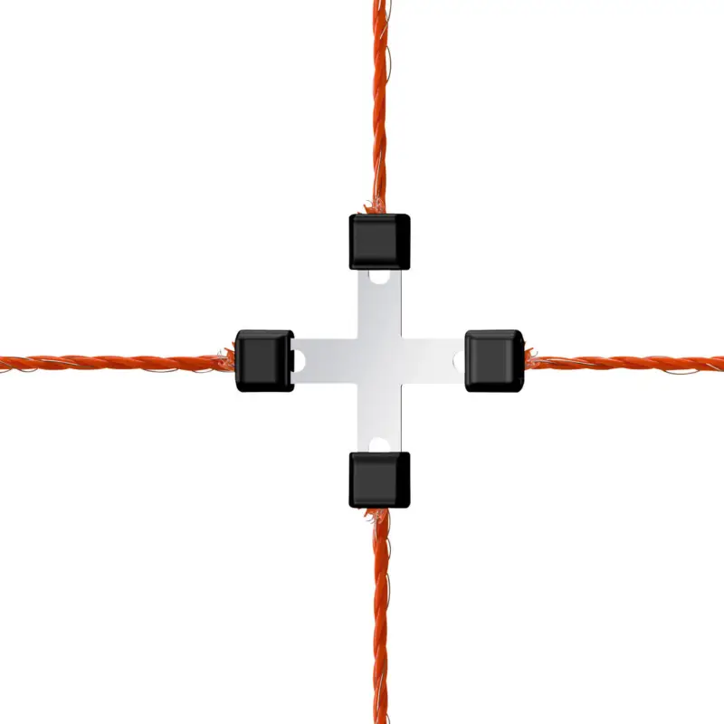 Geprüft Litzclip Litzen-Kreuzverbinder 3 mm, 5 Stück