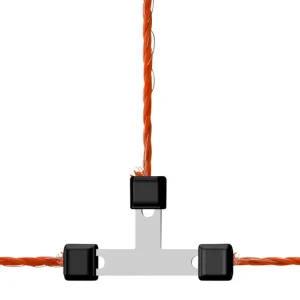 Litzclip Litzen-T-Verbinder 3 mm, 5 Stück Ausverkauf