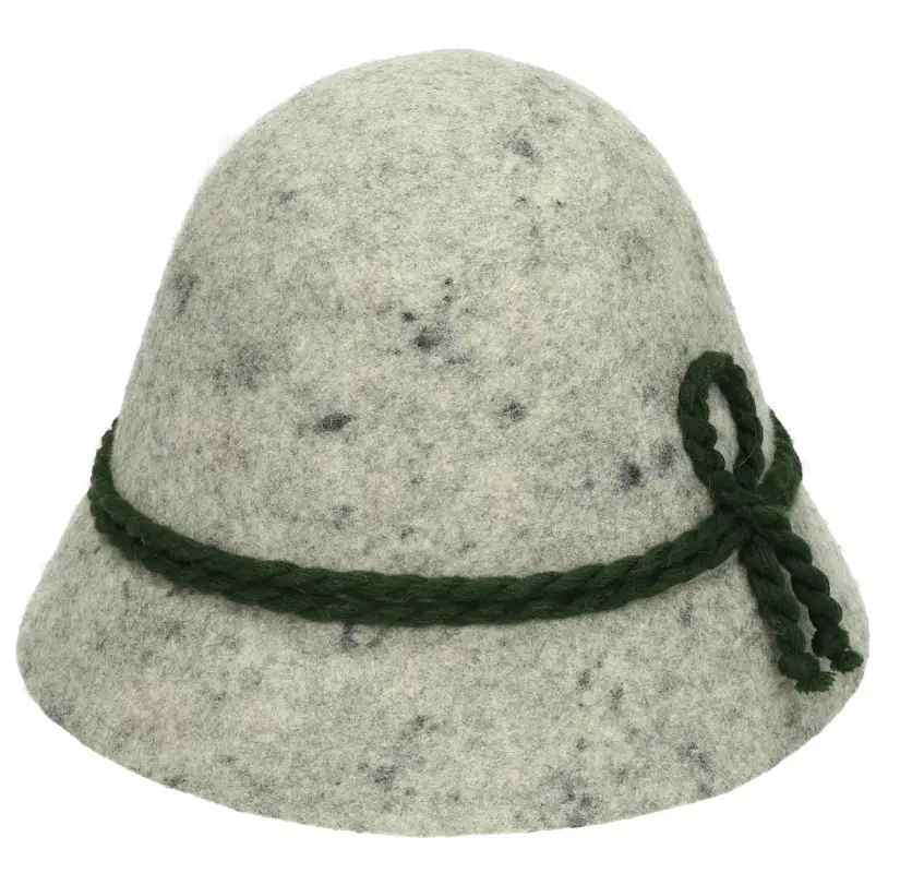Preisknaller Lodenhut Manufaktur Lodenhut OBERSTDORF grau 56 cm
