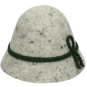 Angebot Lodenhut Manufaktur Lodenhut OBERSTDORF grau 50 cm