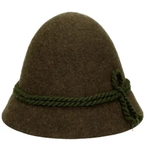 Geprüft Lodenhut Manufaktur Lodenhut OBERSTDORF braun 56 cm