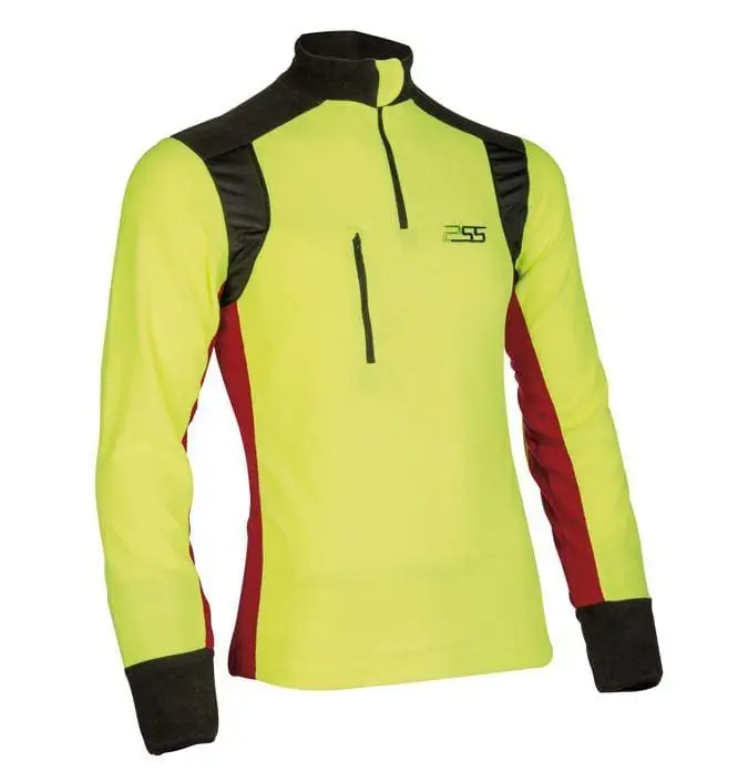 PSS Micro Fleece-Shirt X-treme Polar rot/gelb, XXXL Nur Heute