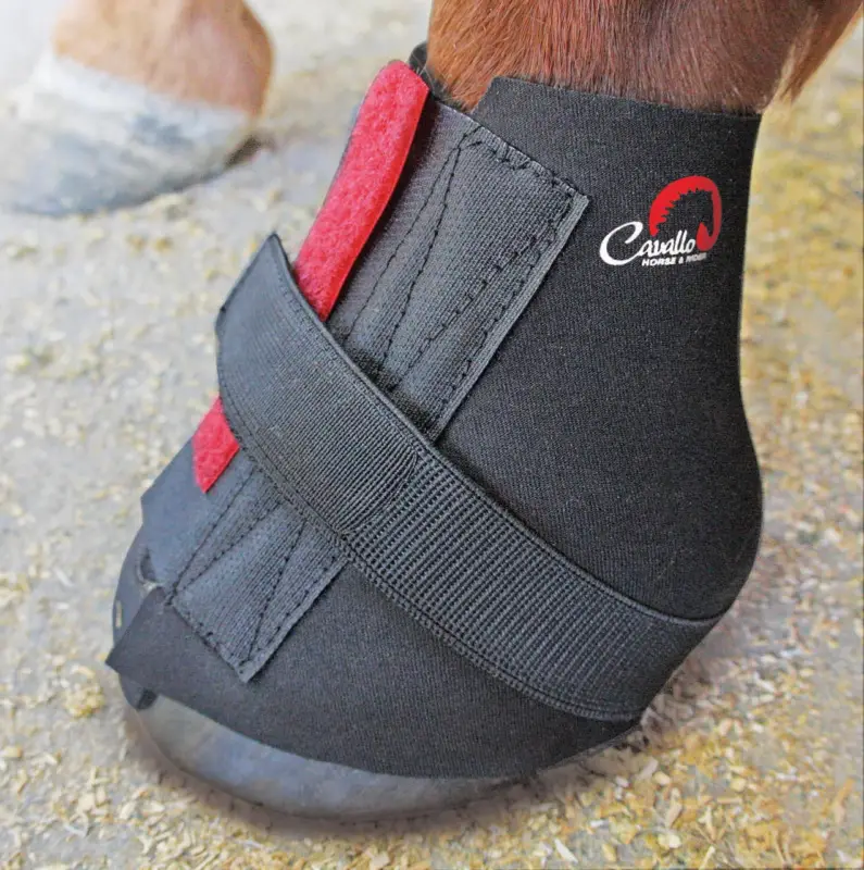 Cavallo Pastern Wrap Bandage Neopren schwarz, M Neu