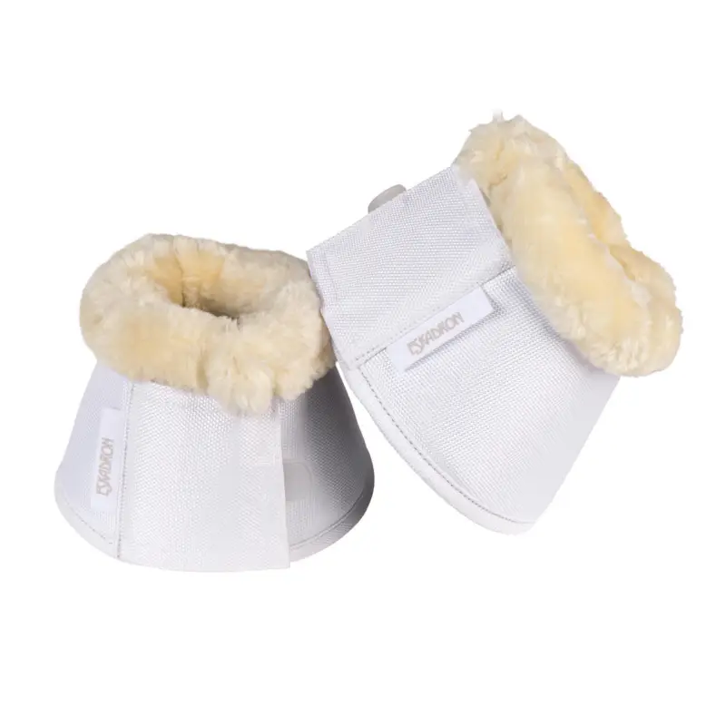 Eskadron Hufglocken FAUXFUR Basics white, S Heißes Angebot