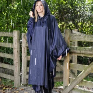 Covalliero Regenponcho für Erwachsene unisize Nur Für Kurze Zeit
