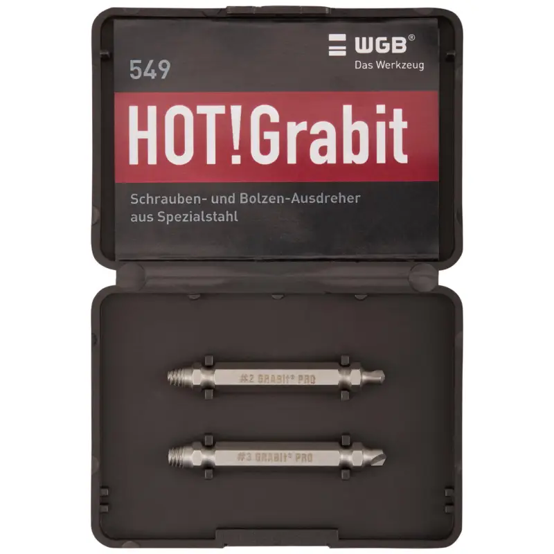 Jetzt Kaufen WGB Schrauben- und Bolzenausdreher-Set 2-tlg