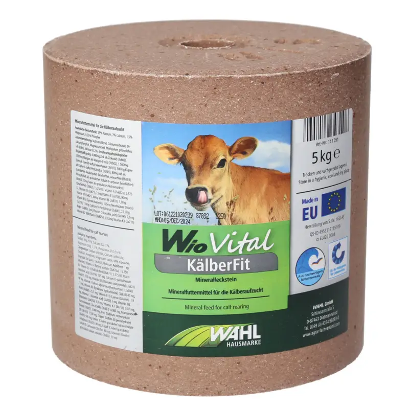 Sofort Bestellen WAHL-Hausmarke WioVital KälberFit Leckstein SET 4×5 kg